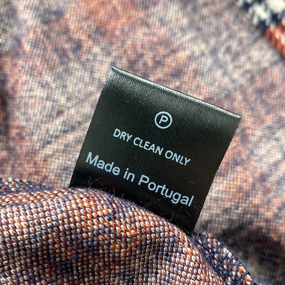 Champion x Todd Snyder Wool Blend Plaid Houndstooth Full Zip Track Jacket - Picture 16 of 16